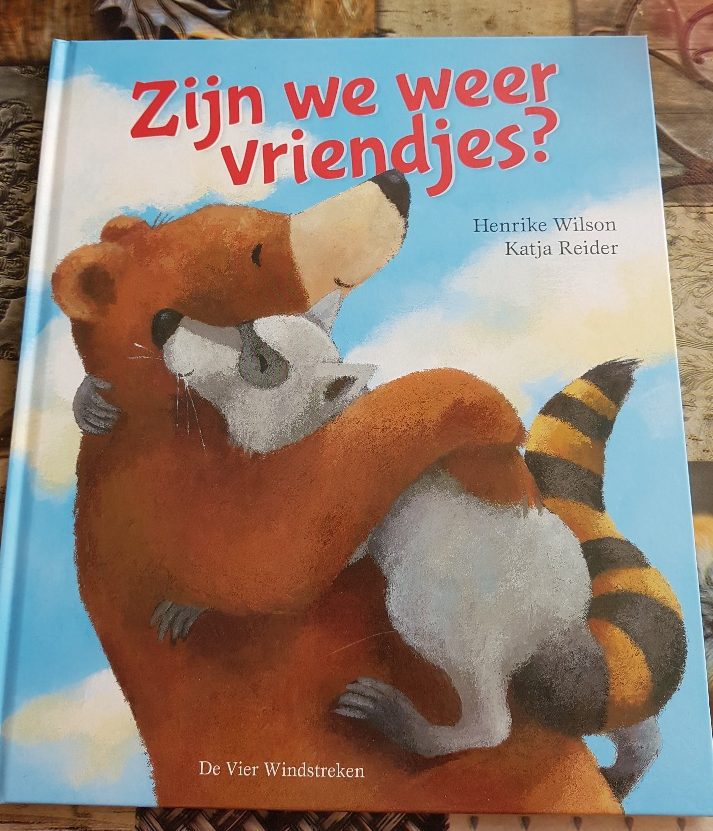 Zijn we weer vriendjes voorkant cover omslag kaft