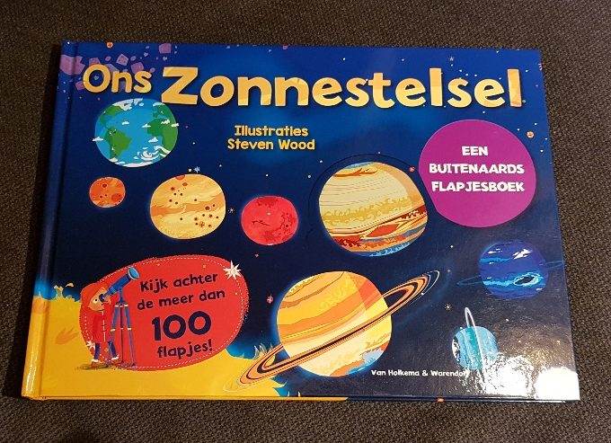 Ons Zonnestelsel voorkant cover omslag kaft boek