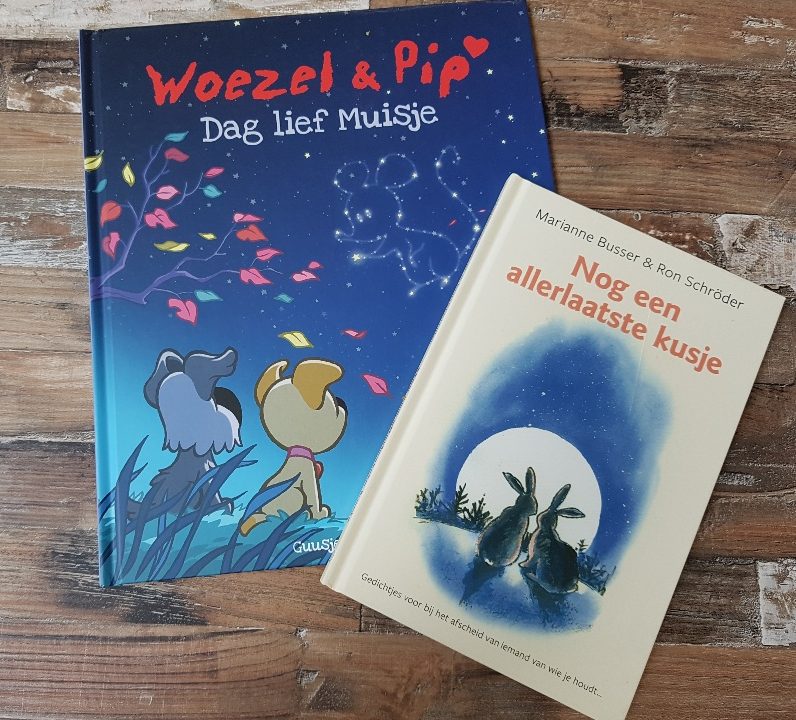 Boeken over afscheid nemen voor kinderen woezel pip dag lief muisje nog een allerlaatste kusje