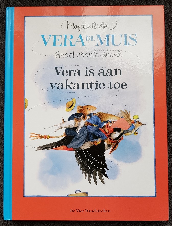 Vera de Muis Groot Voorleesboek, Vera is aan vakantie toe voorkant cover omslag kaft