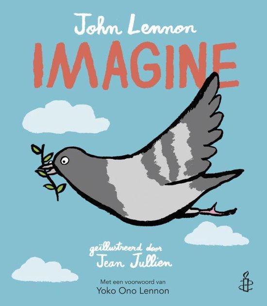 imagine prentenboek john lennon voorkant cover omslag kaft