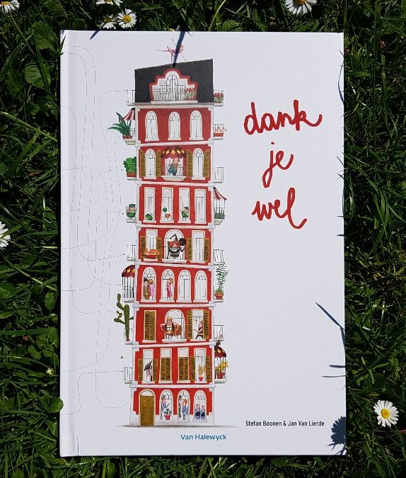 Dank je wel cover voorkant omslag kaft prentenboek