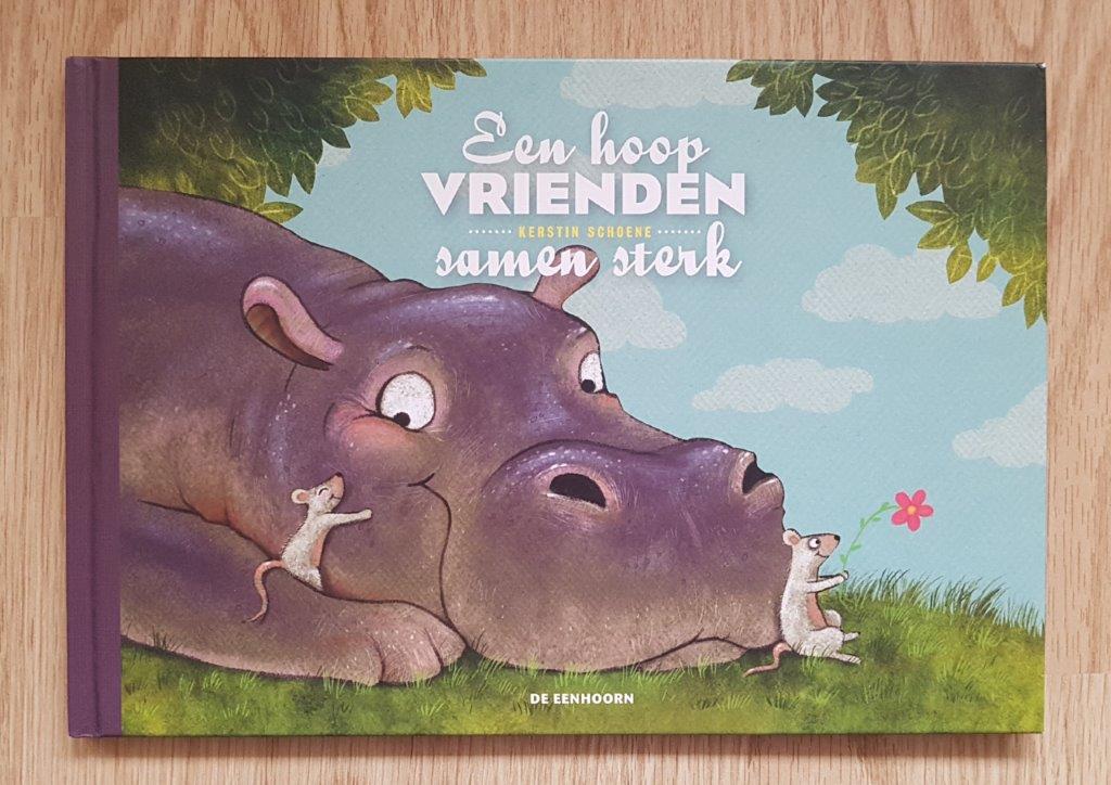 een hoop vrienden samen sterk voorkant cover omslag kaft