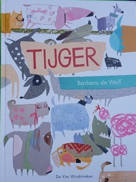 Tijger voorkant cover omslag kaft