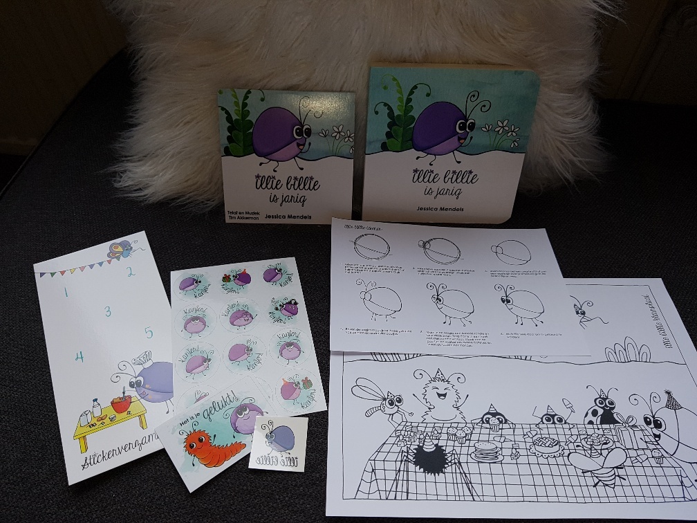 Illie Billie en Keesie Beesie, een suikervrij en melkvrij prentenboek voorkant cover omslag kaft