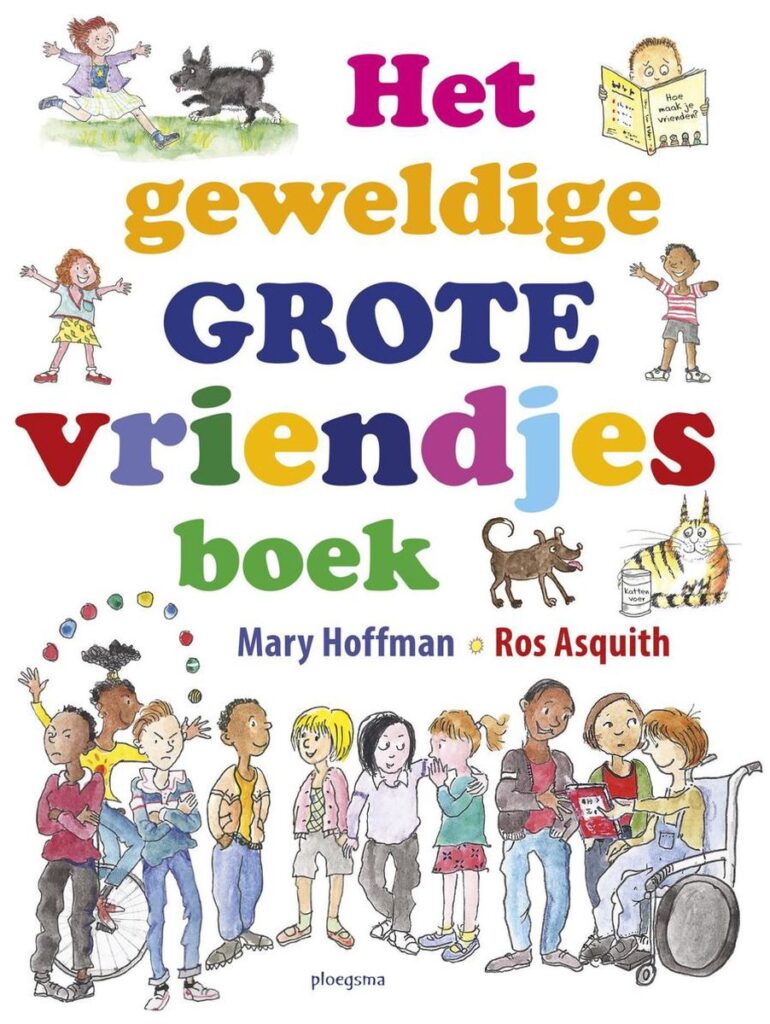Het geweldige grote vriendjesboek voorkant cover omslag kaft