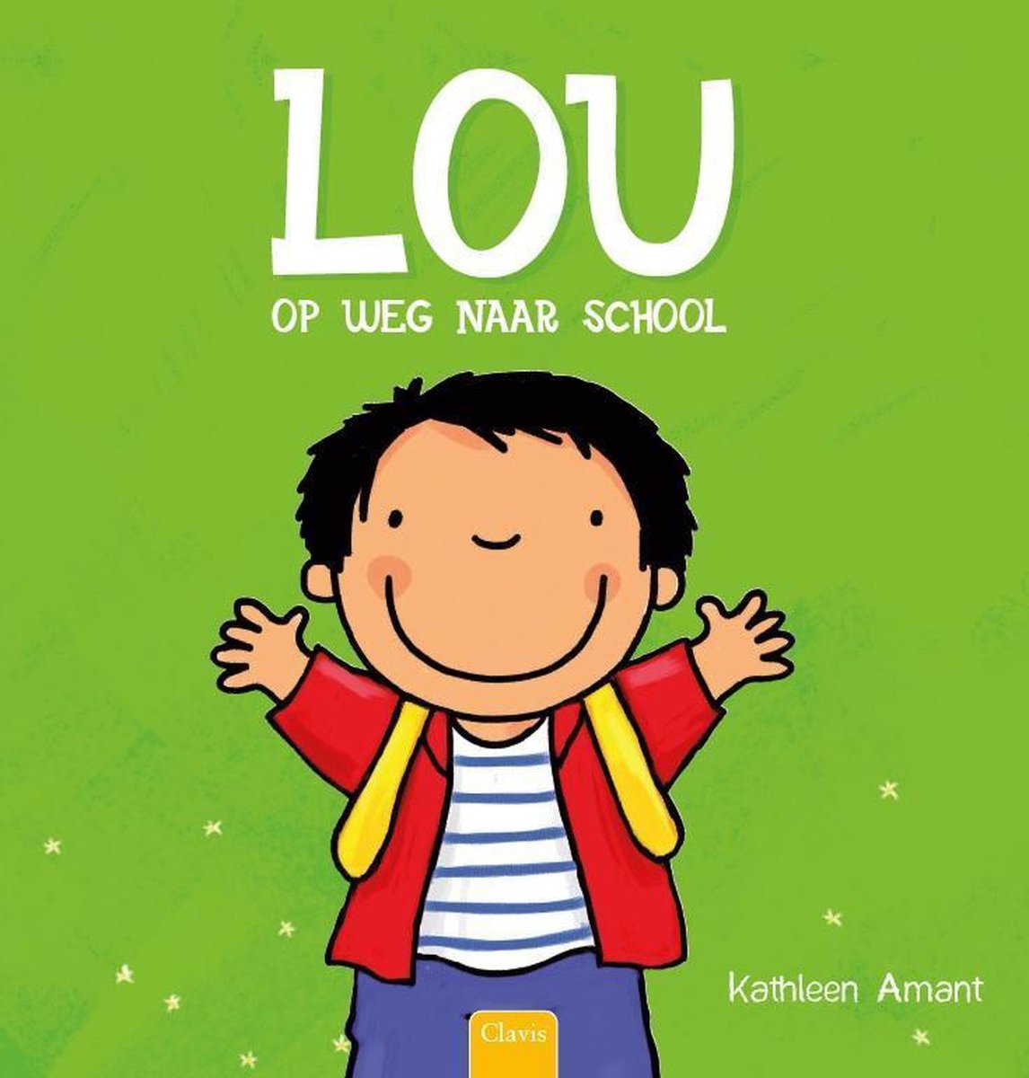 Lou op weg naar school voorkant cover omslag kaft kathleen amant