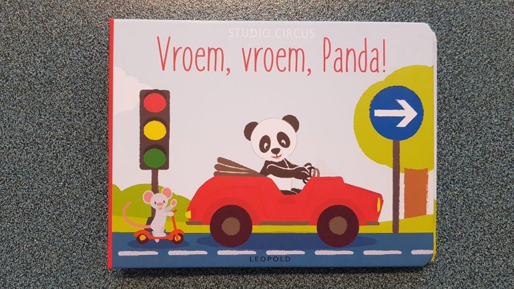 Vroem vroem Panda voorkant cover kaft omslag