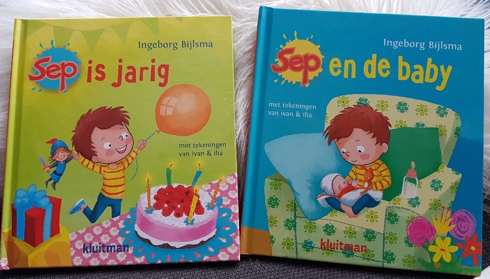 Sep is jarig en Sep en de baby voorkant cover omslag kaft