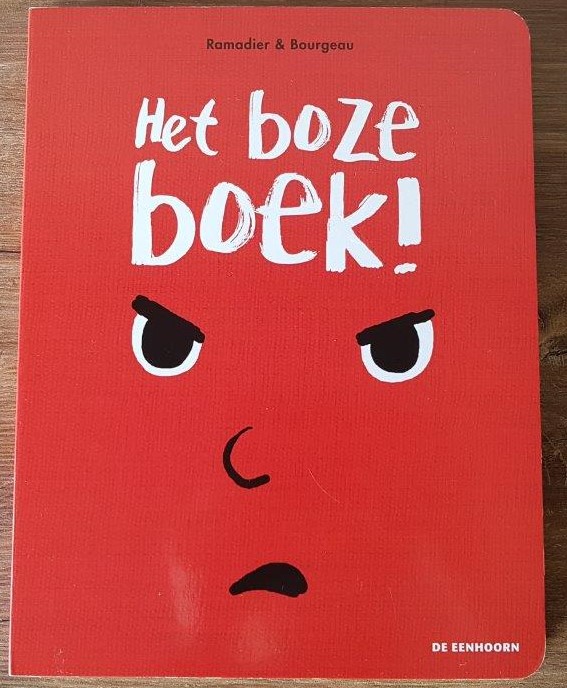 Het boze boek voorkant cover omslag kaft