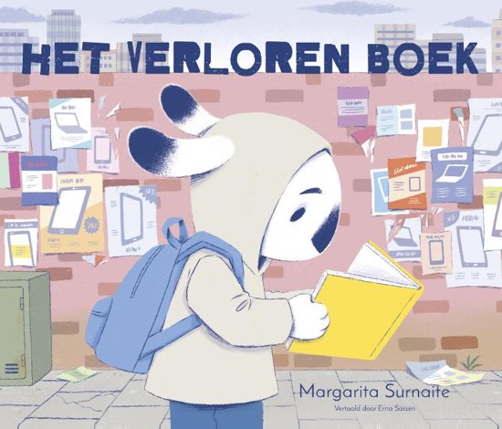 Het verloren boek voorkant cover omslag kaft