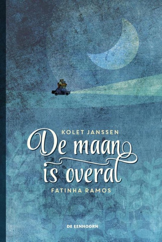 De maan is overal voorkant boek cover