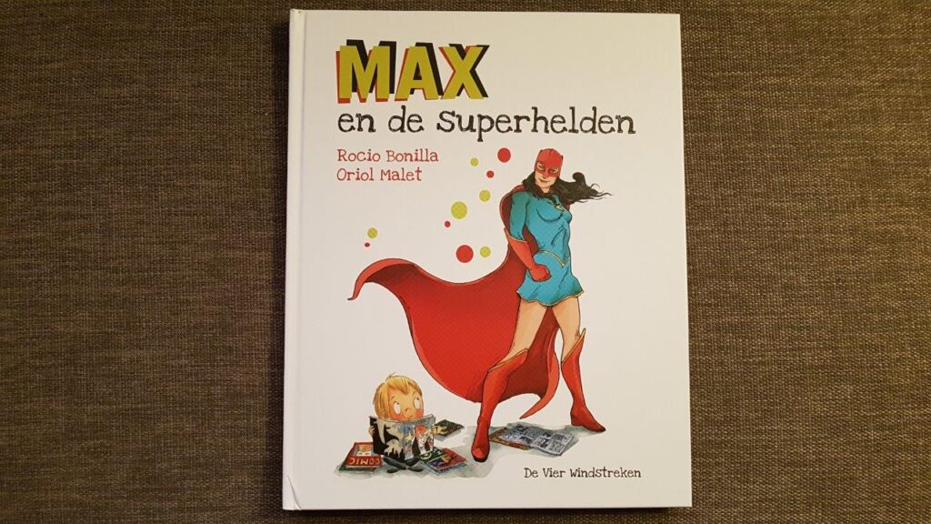 Max en de superhelden voorkant cover omslag kaft