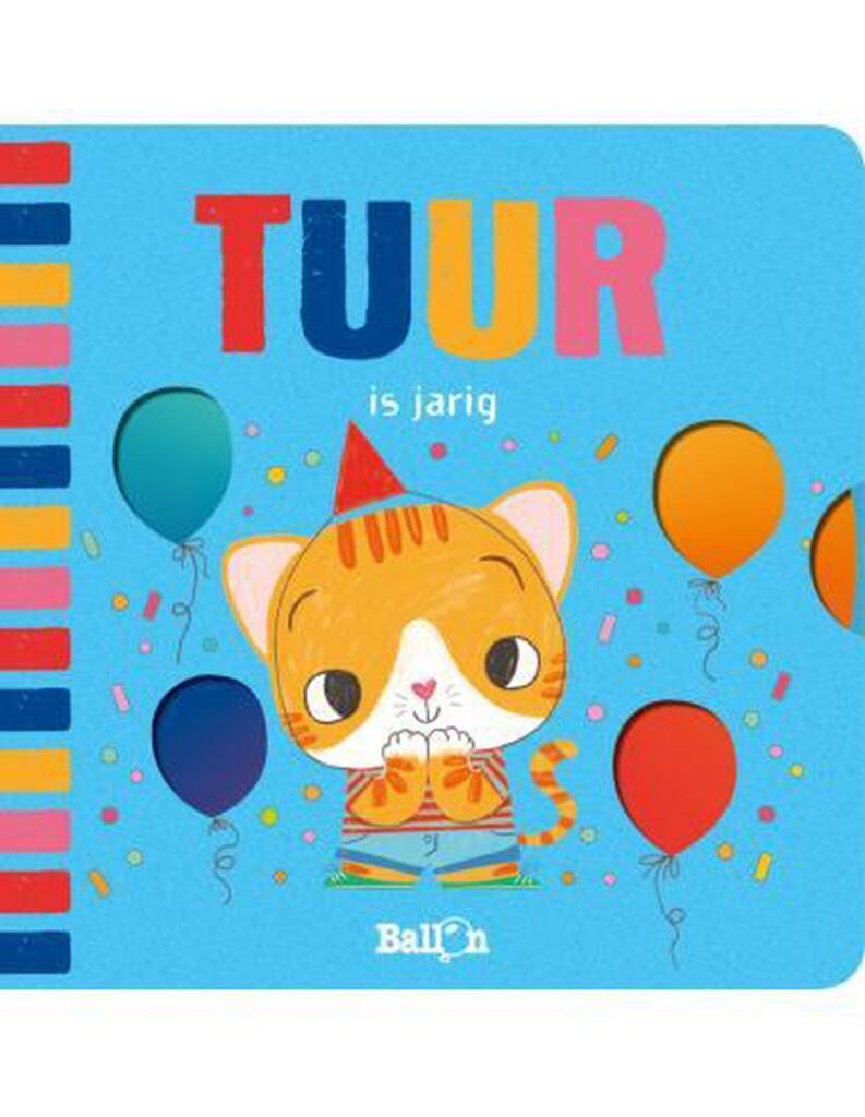 tuur is jarig voorkant cover omslag kaft