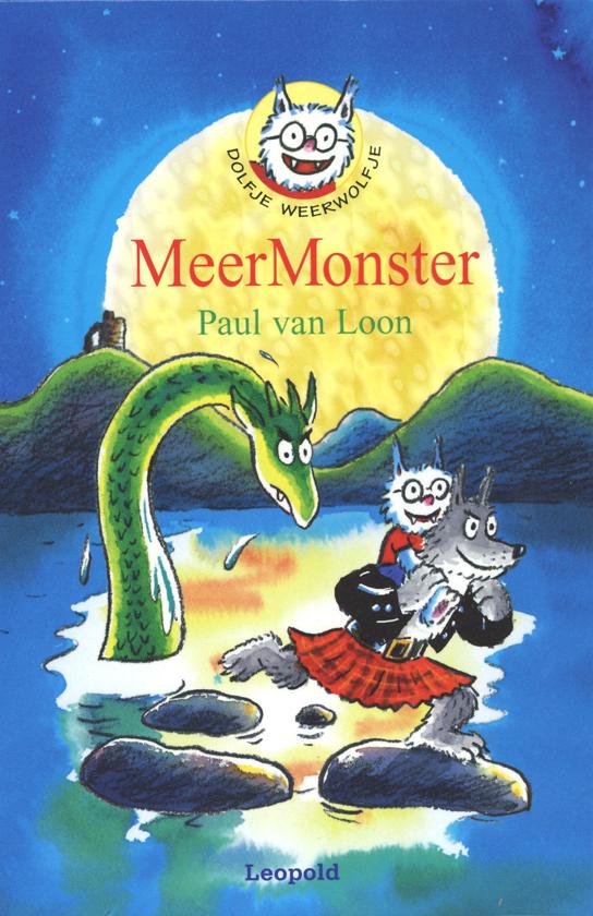 MeerMonster, dolfje weerwolfje voorkant cover omslag kaft paul van loon