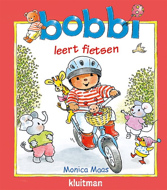 Bobbi leert fietsen cover omslag kaft