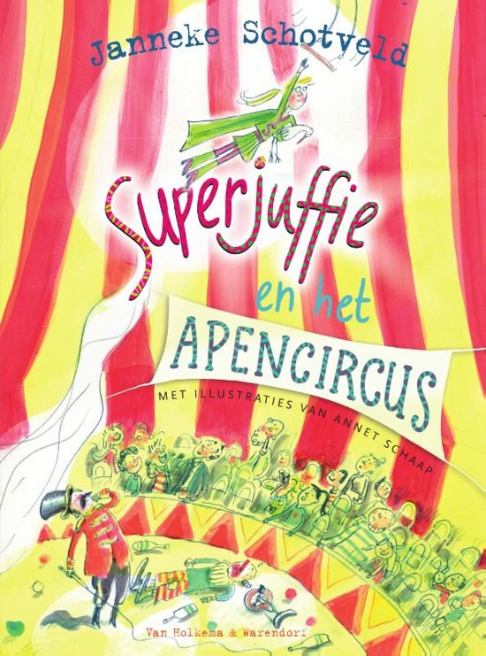 Superjuffie en het apencircus voorkant cover omslag kaft