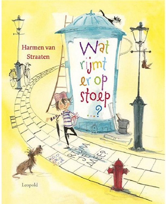 wat rijmt op stoep voorkant boek cover