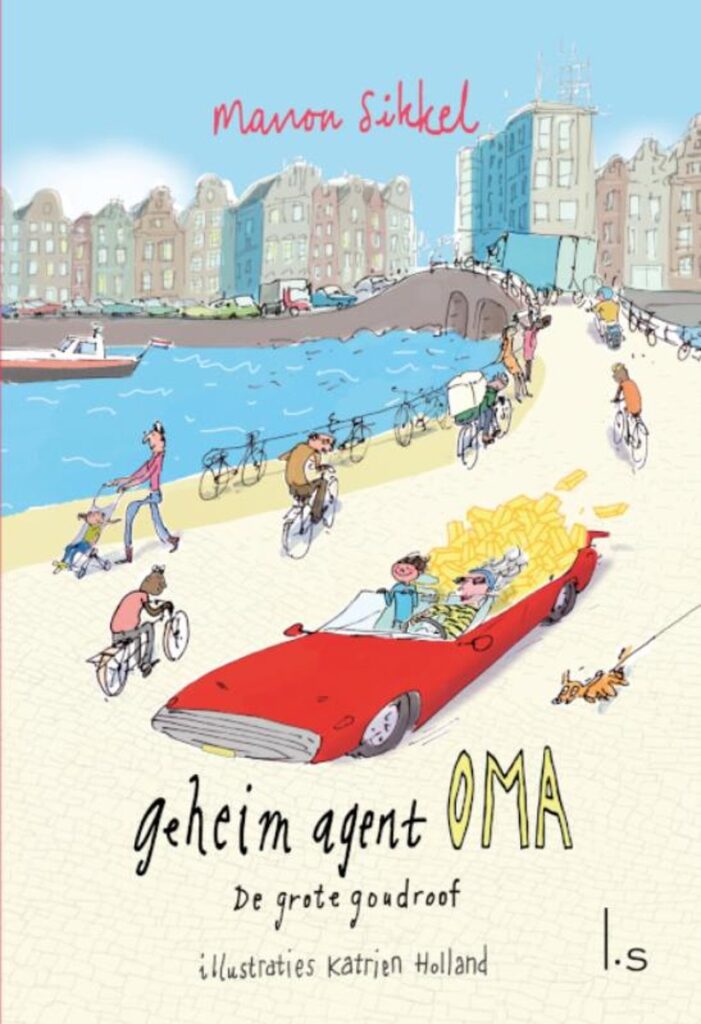 Geheim agent oma manon sikkel voorkant cover kaft omslag