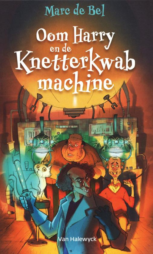 Oom Harry en de Knetterkwabmachine voorkant cover omslag kaft