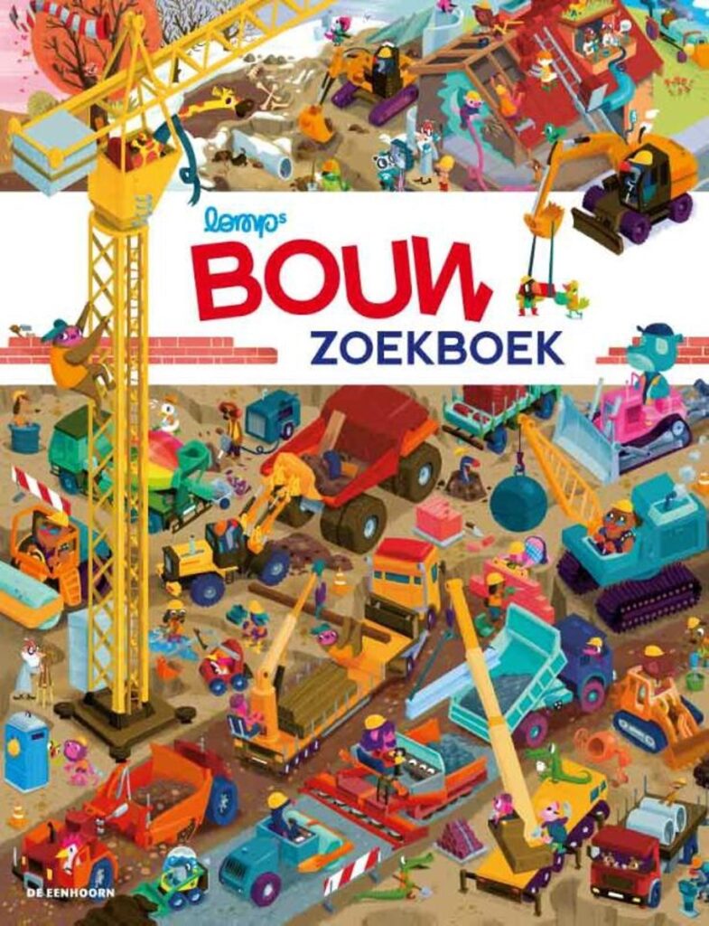 Bouw Zoekboek voorkant cover omslag kaft