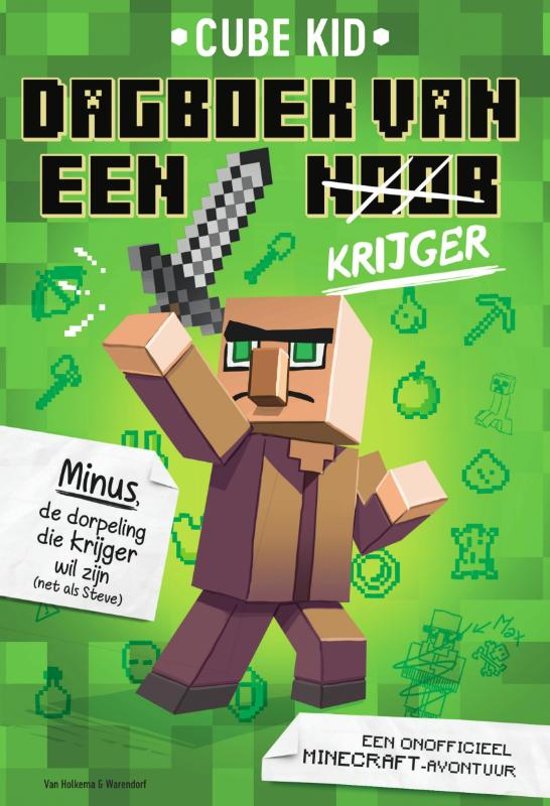 Dagboek van een Noob Krijger voorkant cover omslag kaft