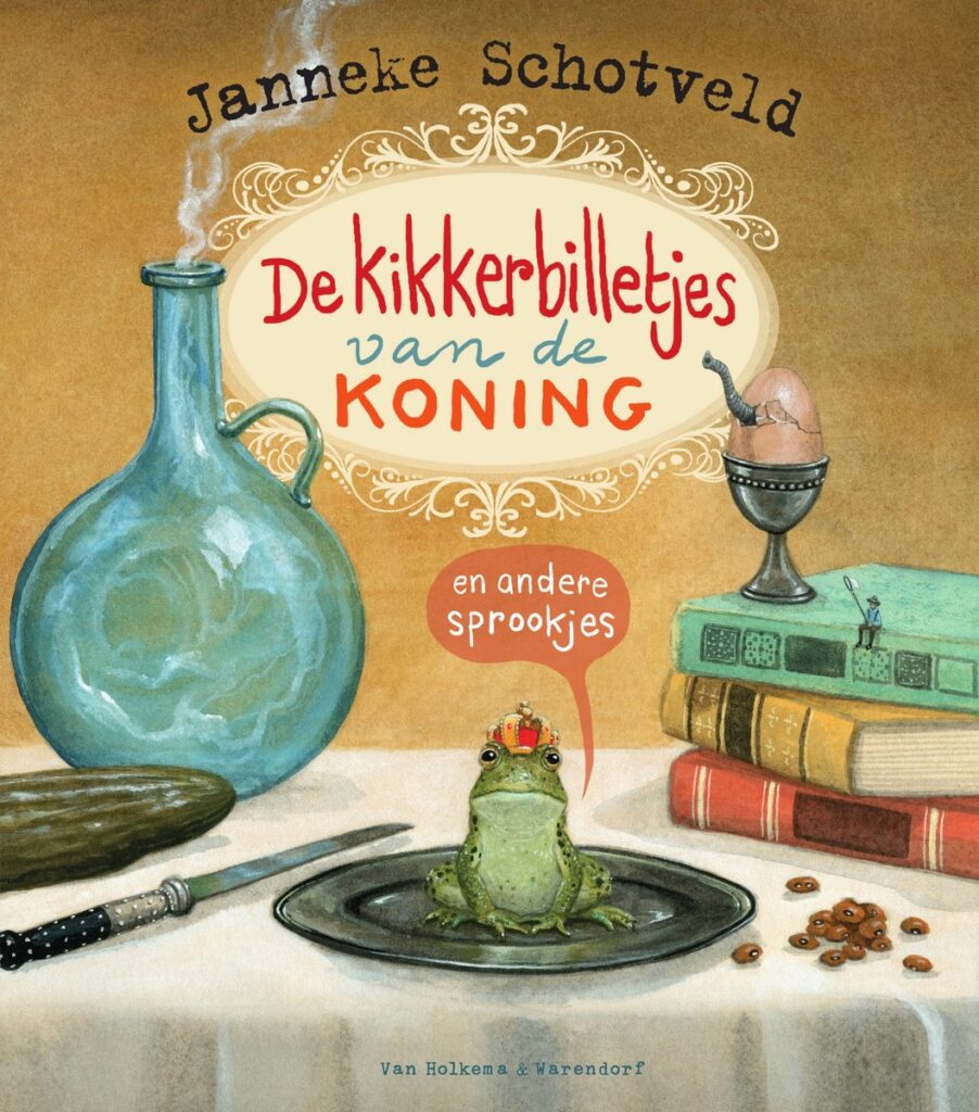 De kikkerbilletjes van de koning voorkant cover omslag kaft