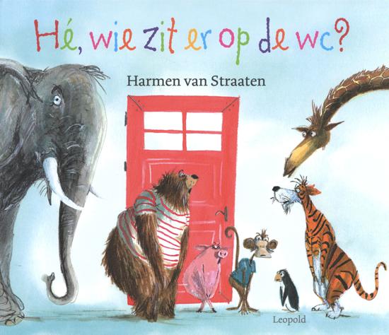 Hé, wie zit er op de WC? voorkant cover omslag kaft