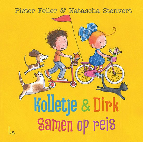Kolletje en Dirk samen op reis voorkant cover omslag kaft
