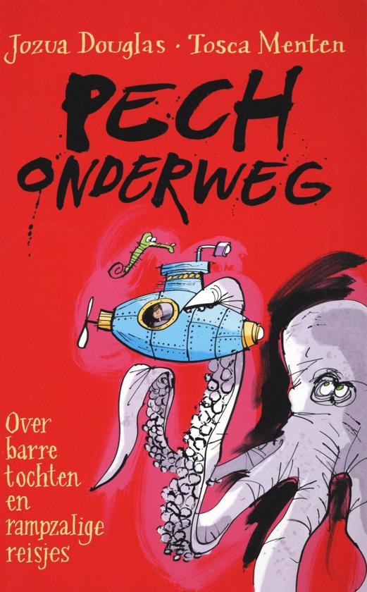 Pech Onderweg voorkant cover omslag kaft joshua douglas oktopus met onderzeeer