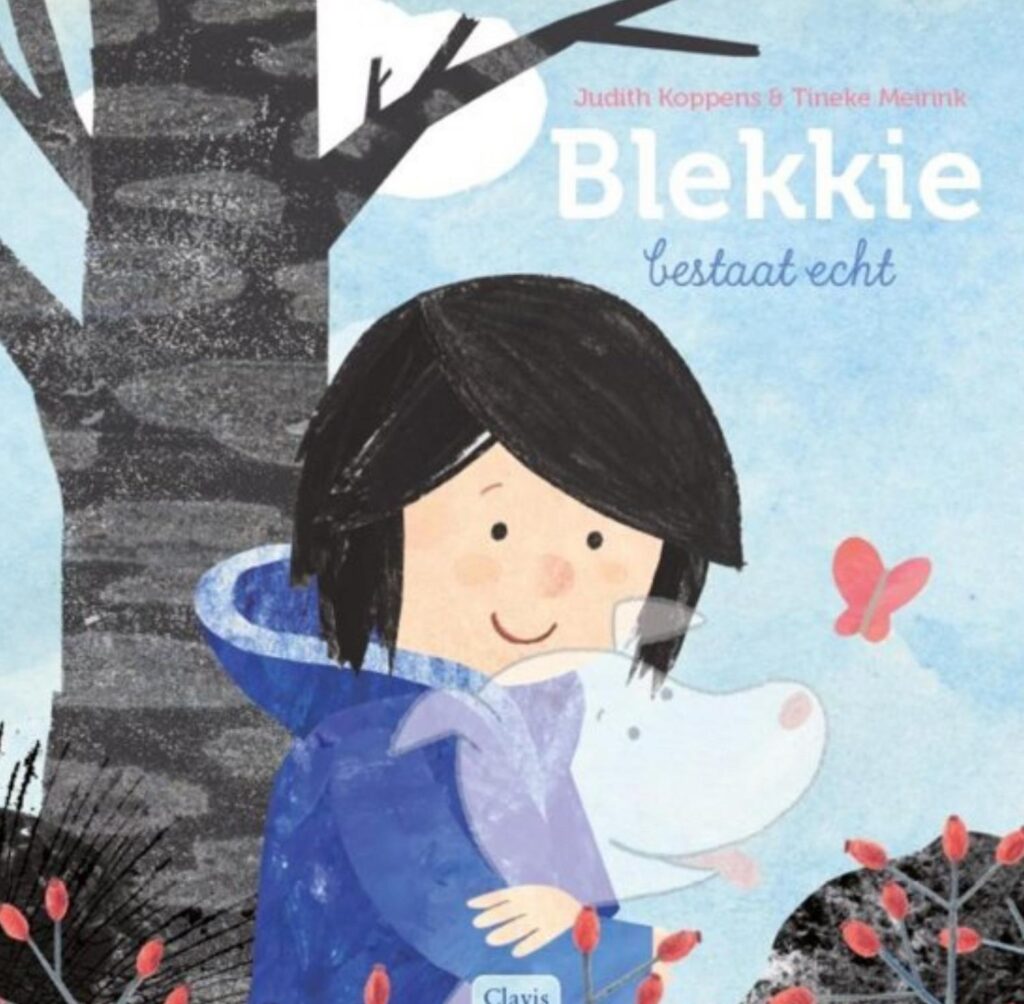 blekkie maakt een vriend voorkant cover omslag kaft