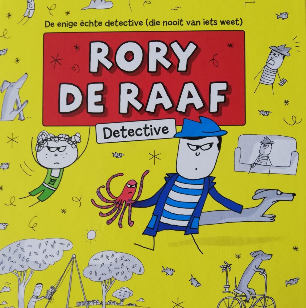 hoofd Rory De Raaf Detective voorkant cover omslag