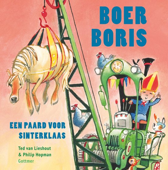 Boer Boris een paard voor Sinterklaas voorkant cover omslag kaft
