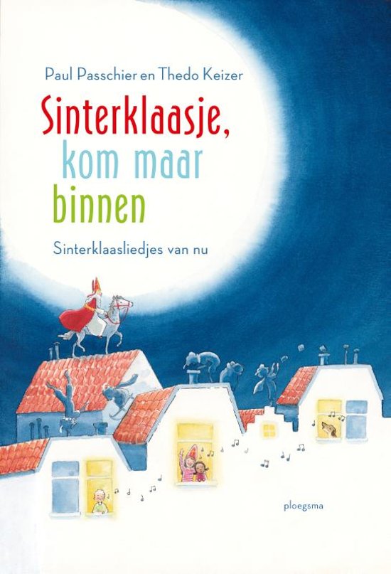 Sinterklaasje kom maar binnen voorkant cover omslag kaft