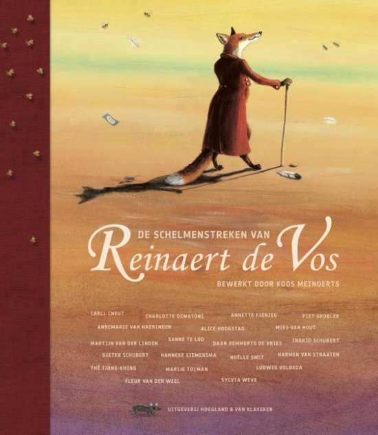 De schelmenstreken van Reinaert de Vos voorkant cover omslag kaft