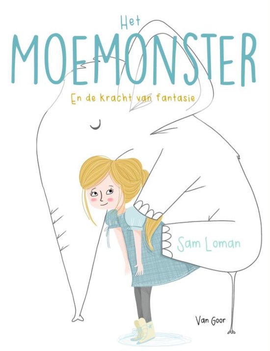 Het moemonster voorkant cover omslag kaft prentenboek