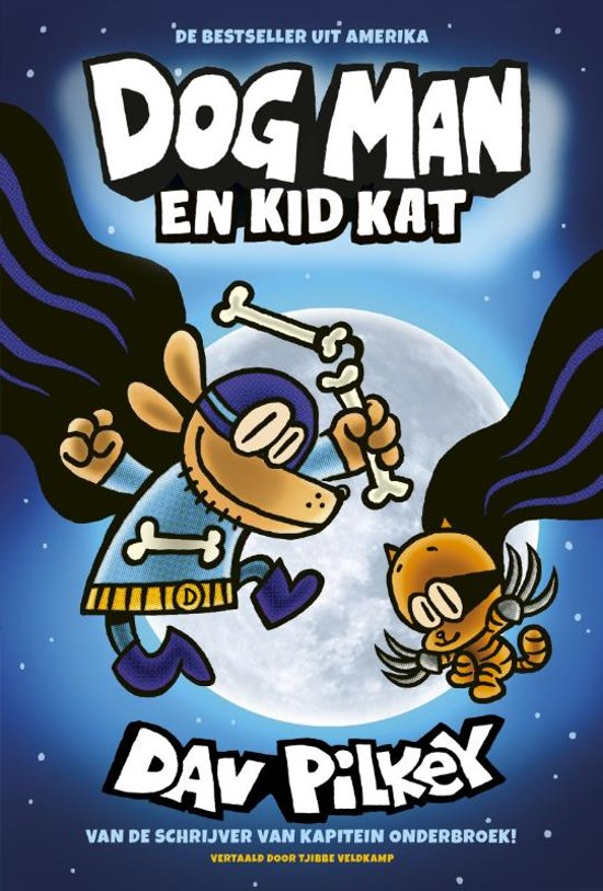 Dog Man en Kid Kat voorkant cover omslag kaft