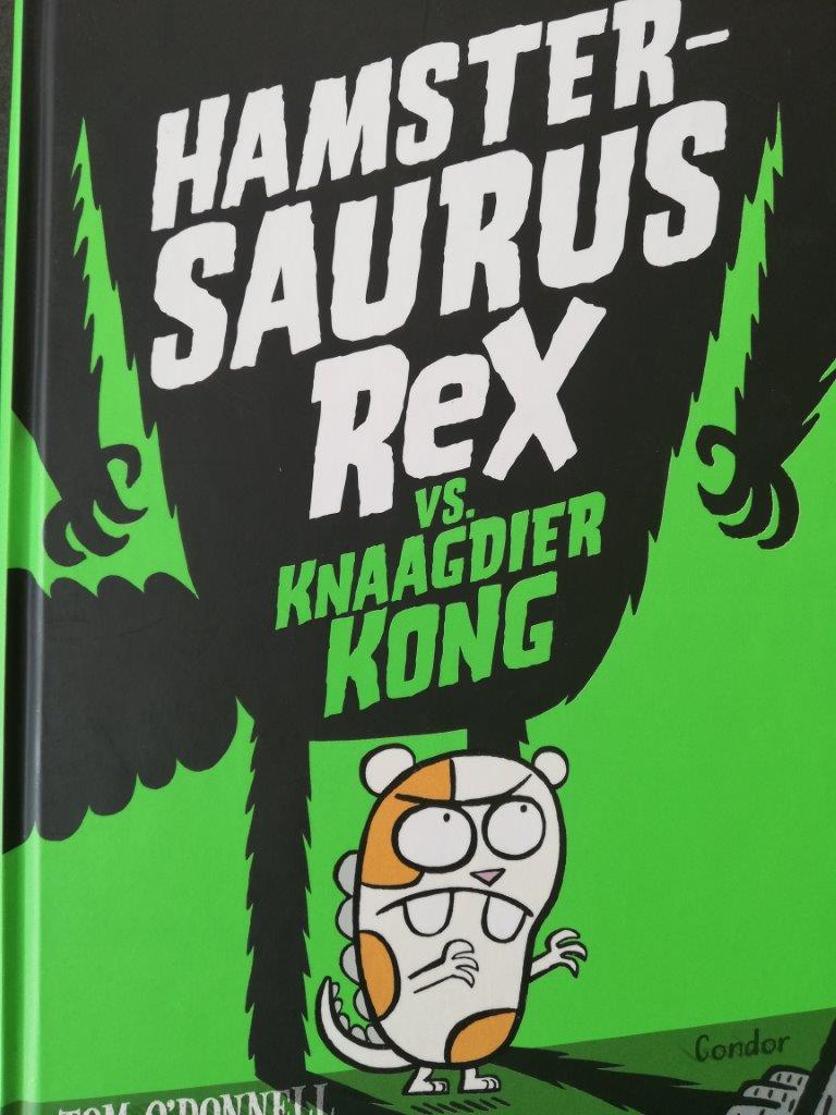 Hamstersaurus Rex VS. Knaagdier Kong voorkant cover omslag kaft