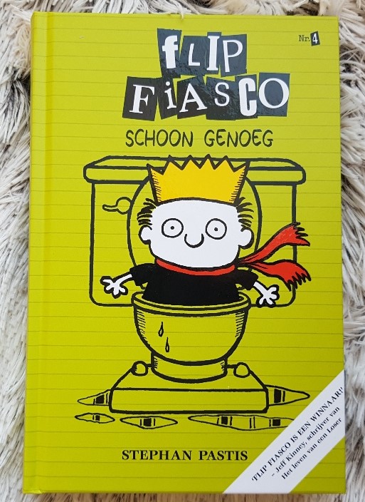 Flip Fiasco Schoon genoeg voorkant cover omslag kaft deel 4