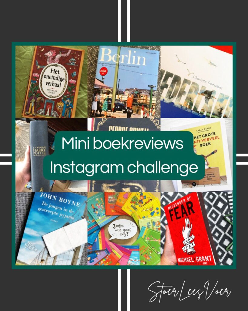 Mini boekreviews Instagram challenge leestips