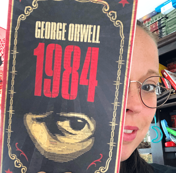 Mini boekreviews Instagram 1984 cover kaft omslag voorkant