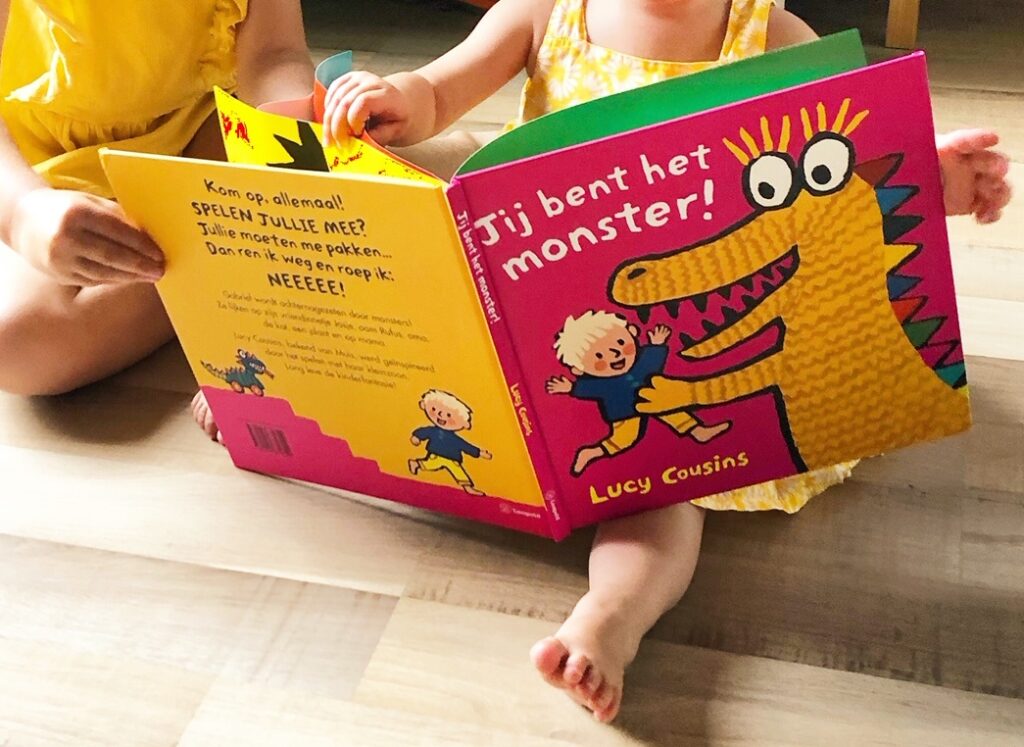 jij bent het monster voorkant cover omslag kaft