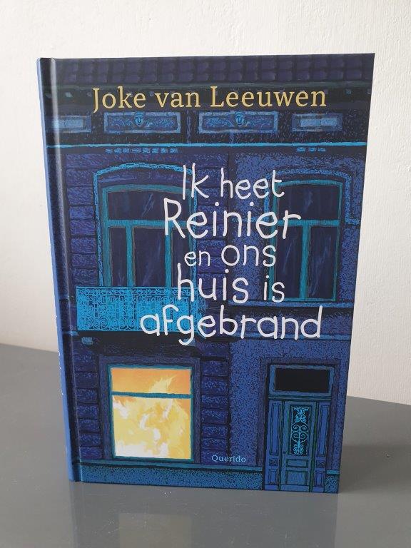 Ik heet Reinier en mijn huis is afgebrand voorkant cover omslag kaft