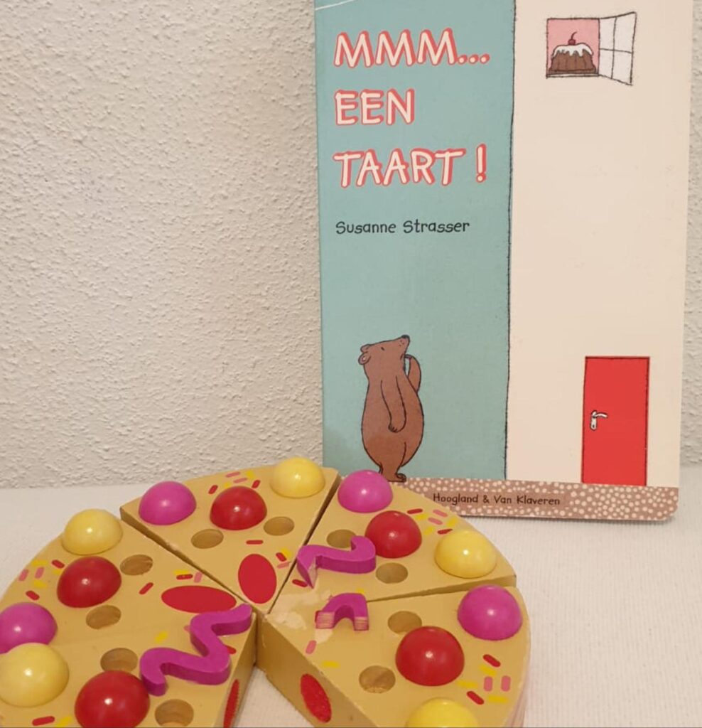 mmm een taart voorkant cover omslag kaft