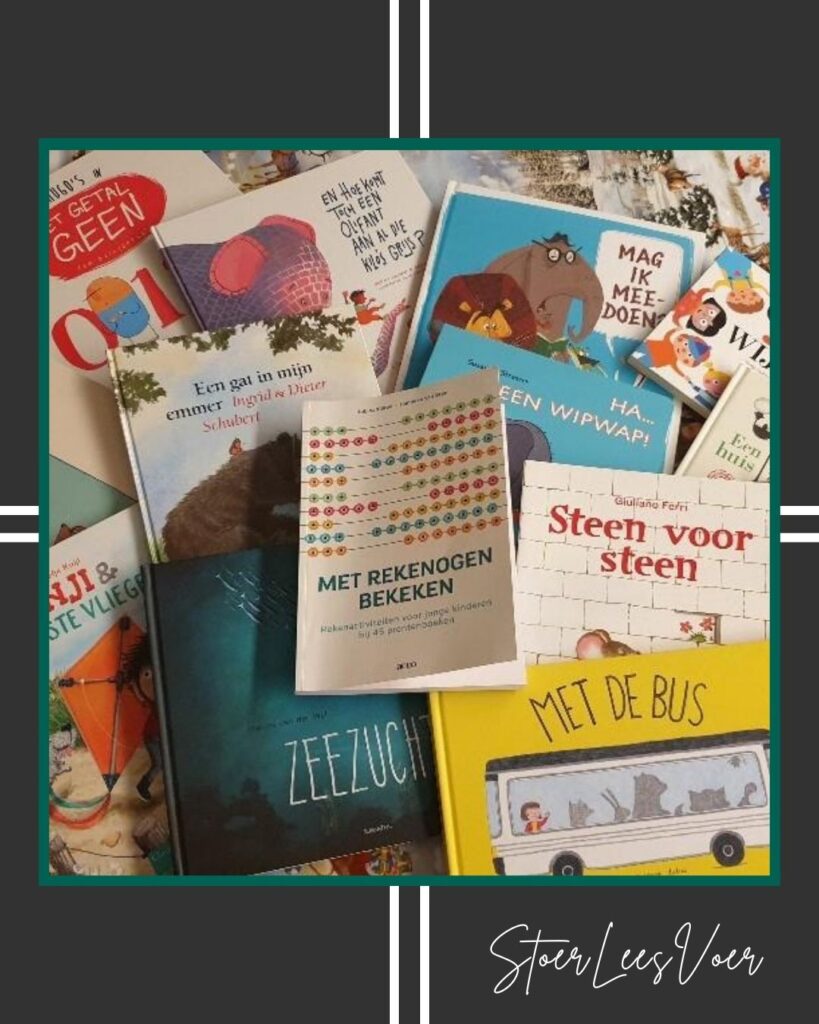 met rekenogen bekeken boeken voorkant cover kaft