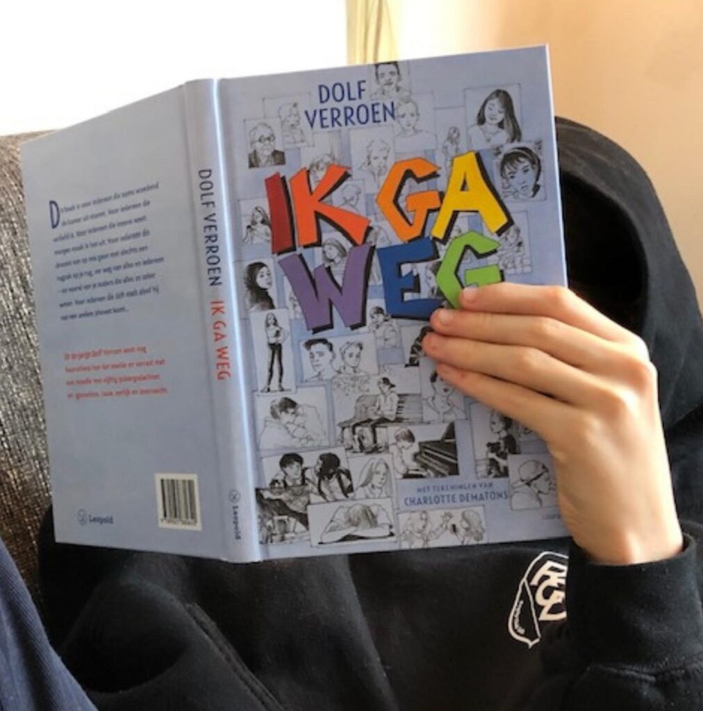 ik ga weg voorkant boek cover