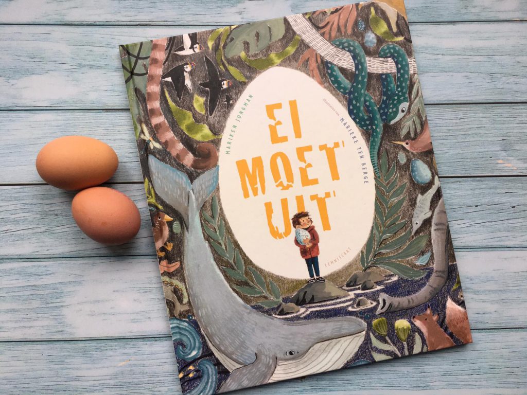 ei moet uit voorkant cover omslag prentenboek