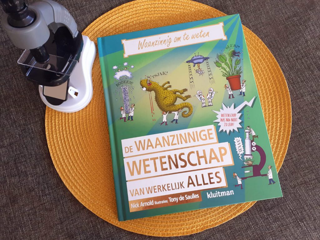 kaft voorkant de waanzinnige wetenschap van werkelijk alles