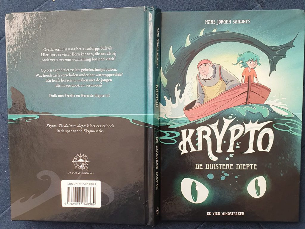 Krypto Duistere diepte 2 voor en achterkant kaft cover omslag samenvatting synopsis