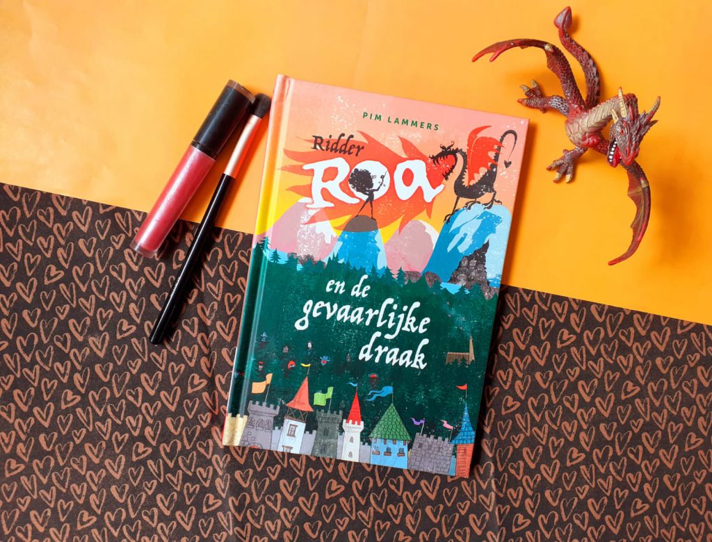 voorkant ridder roa en de gevaarlijke draak cover omslag kaft